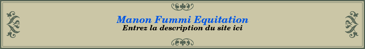 Manon Fummi Equitation